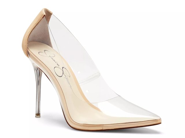 Jessica simpson pixel 2 clear pumps clearance