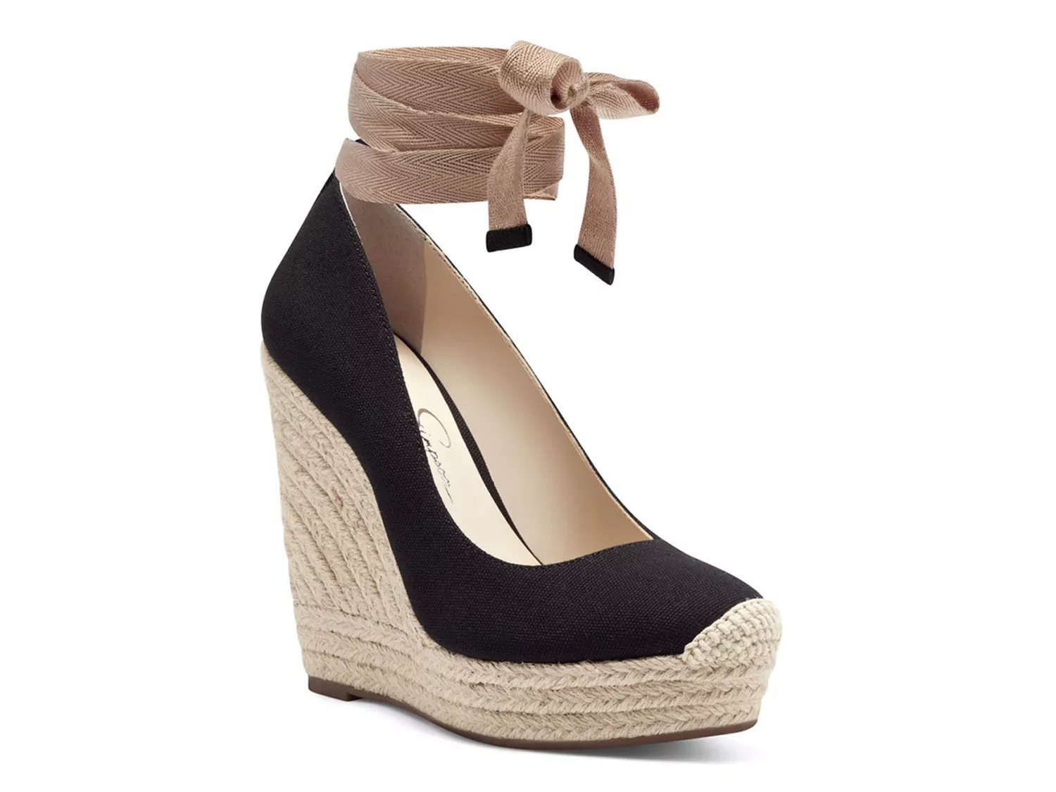 Женские босоножки Jessica Simpson Zexie Espadrille на танкетке-лодочке