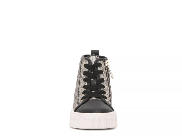Michael kors high top sneakers black deals