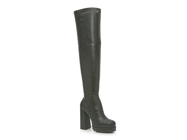JLO JENNIFER LOPEZ Milit Over-the-Knee Boot - Free Shipping | DSW