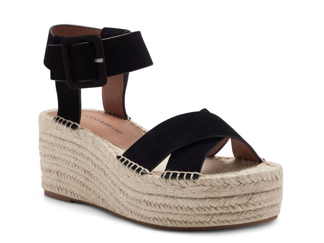 Lucky Brand Audrinah Wedge Sandal - Free Shipping | DSW