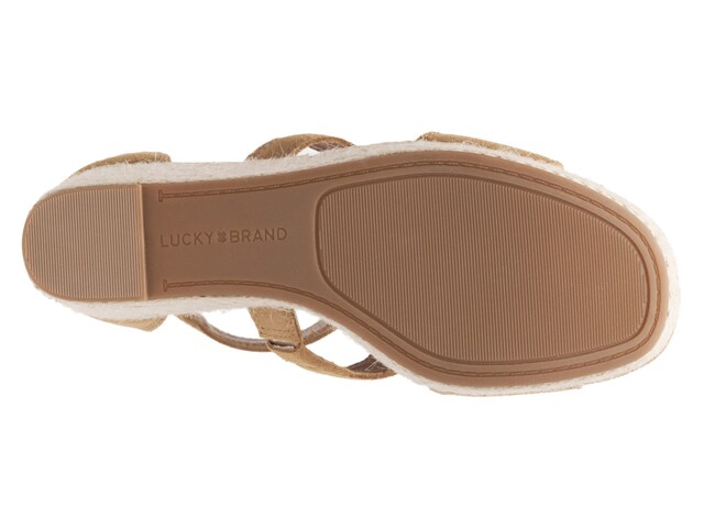 Lucky Brand Rillyon Wedge Sandal | DSW
