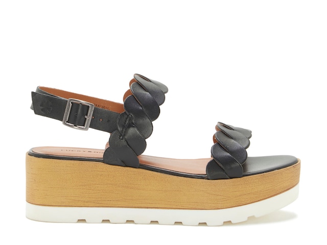 Lucky Brand Vellenora Platform Wedge Sandal | DSW