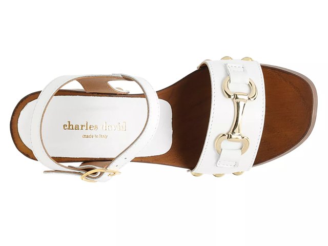 Charles david platform sandals cheap