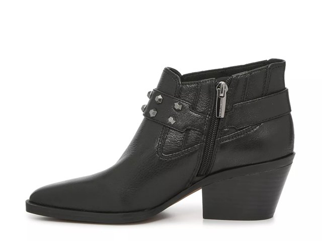 Vince camuto black studded booties hot sale