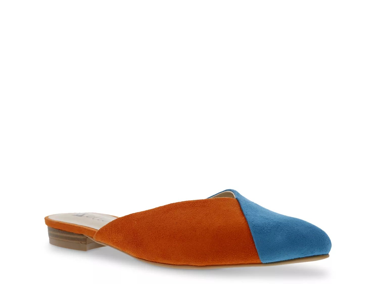 Bellini Wide Width Flex Mule | Women's | Blue/Burnt Orange | Size 11 | Flats