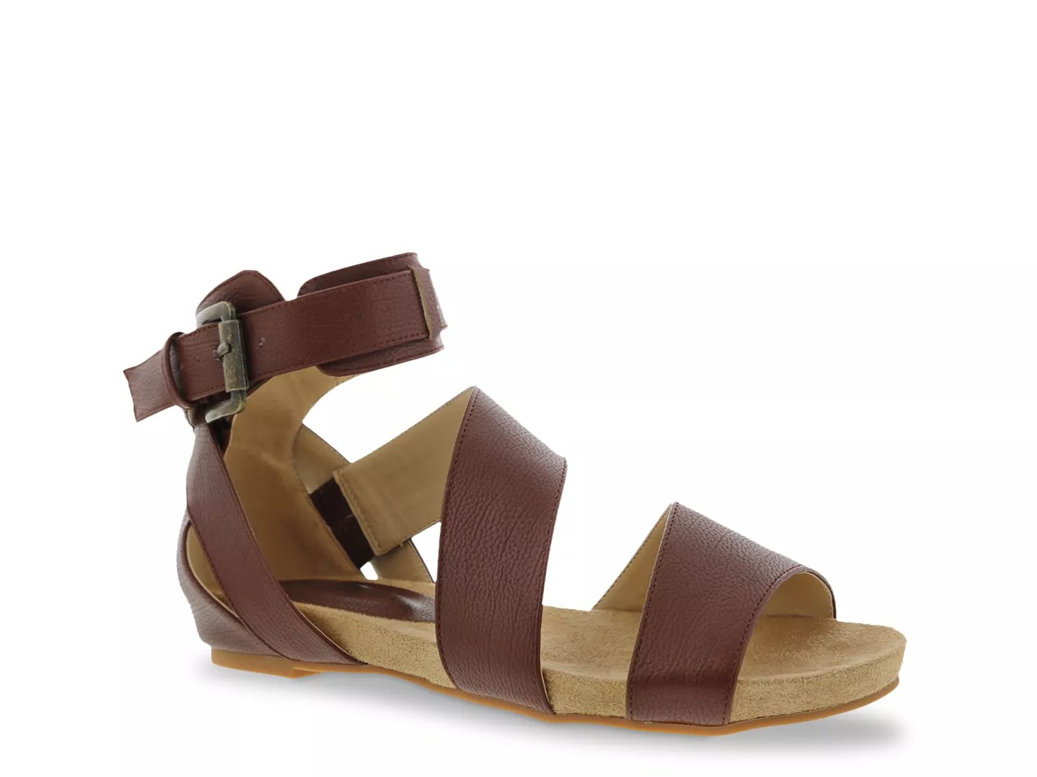 Bellini Wide Width Nambi Sandal | Women's | Dark Brown | Size 8 | Sandals | Ankle Strap