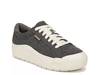 Time Off Platform Sneaker - Women's Charcoal Grey Fabric view