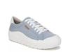 Time Off Platform Sneaker - Women's Light Blue Denim Fabric view