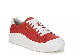 Red slip best sale on trainers