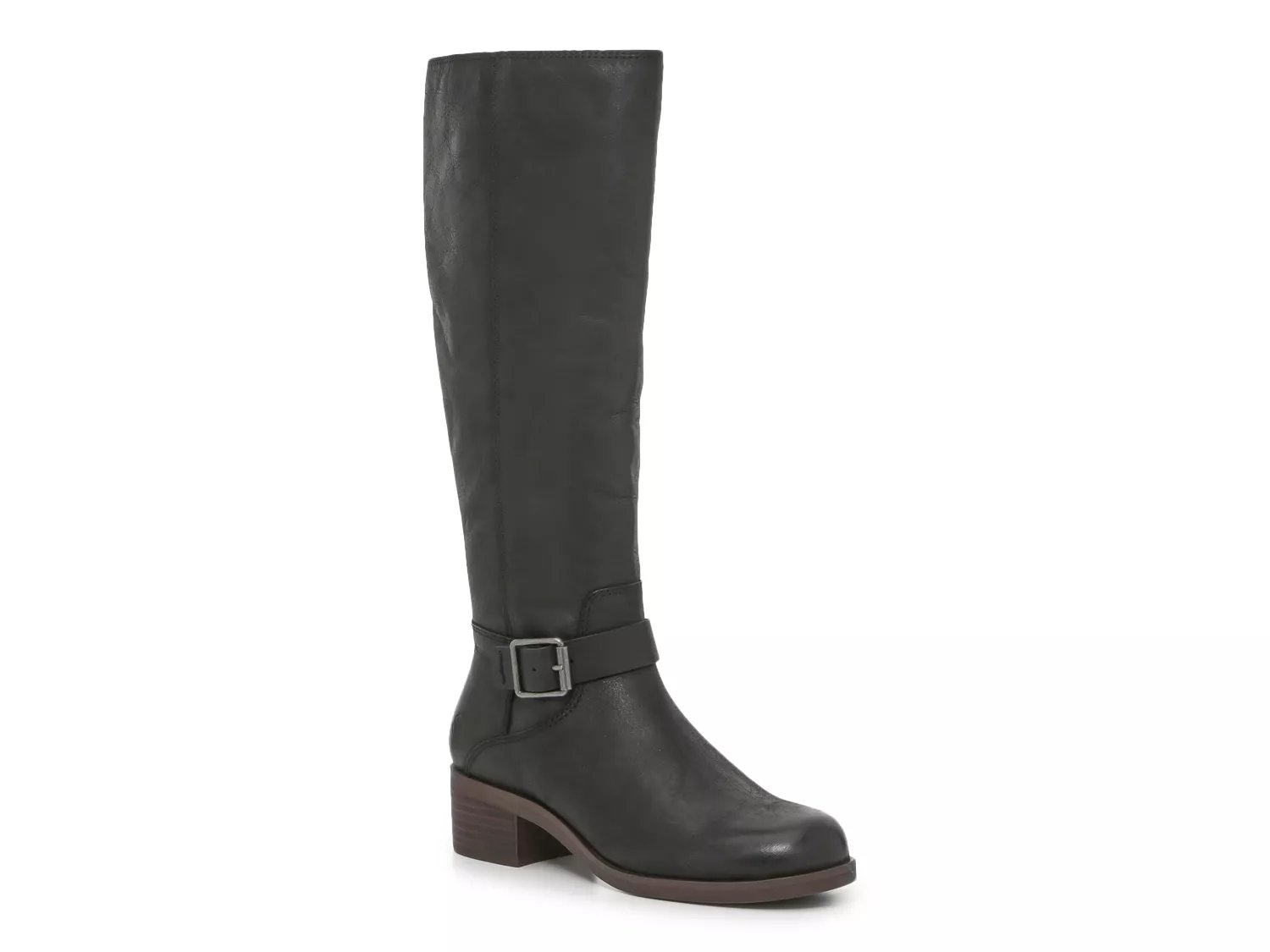 Lucky brand knee on sale high leather boots