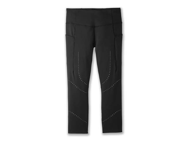 Reebok Plus Lux 3/4 leggings in black