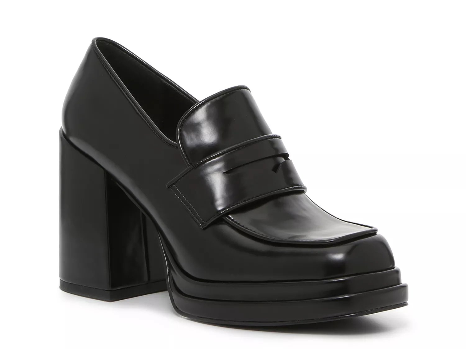 Dsw hot sale platform loafers