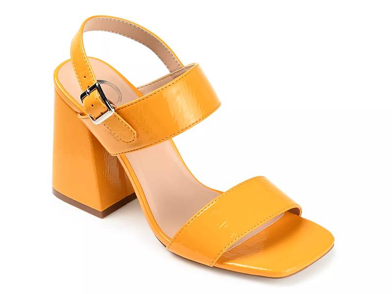 Orange fashion sandals dsw