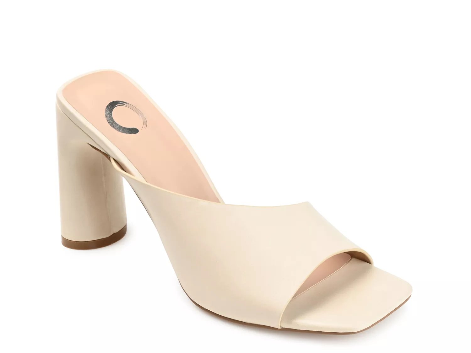 Journee Collection Dola Sandal | Women's | Off White | Size 9.5 | Heels | Sandals