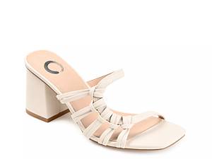 Dsw white hot sale block heels