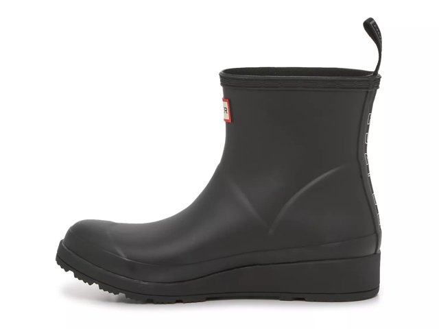 Hunter wedge rain boots short on sale