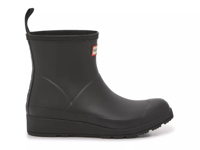 Hunter wedge rain boots short on sale