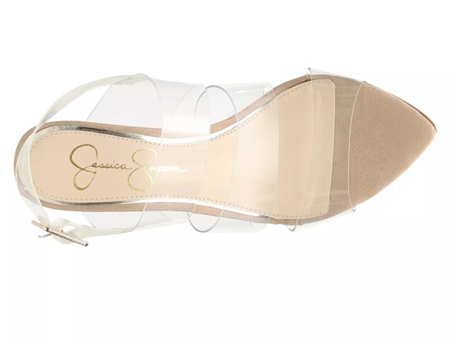 Jessica simpson hotsell clear wedge