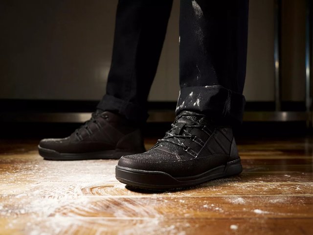 Sneaker boots for work new arrivals