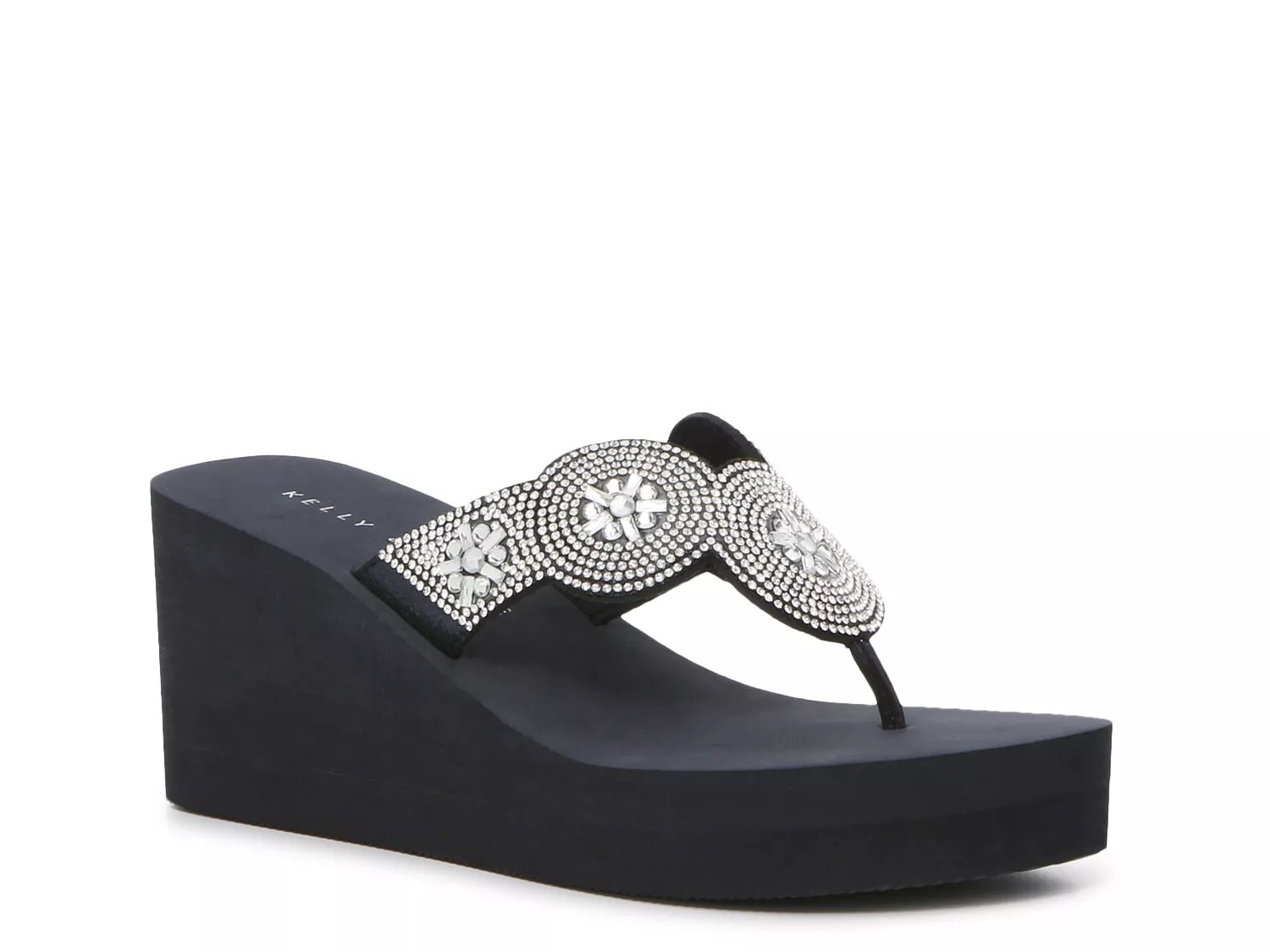 Kelly & Katie Ammie Wedge Flip Flop - Free Shipping | DSW