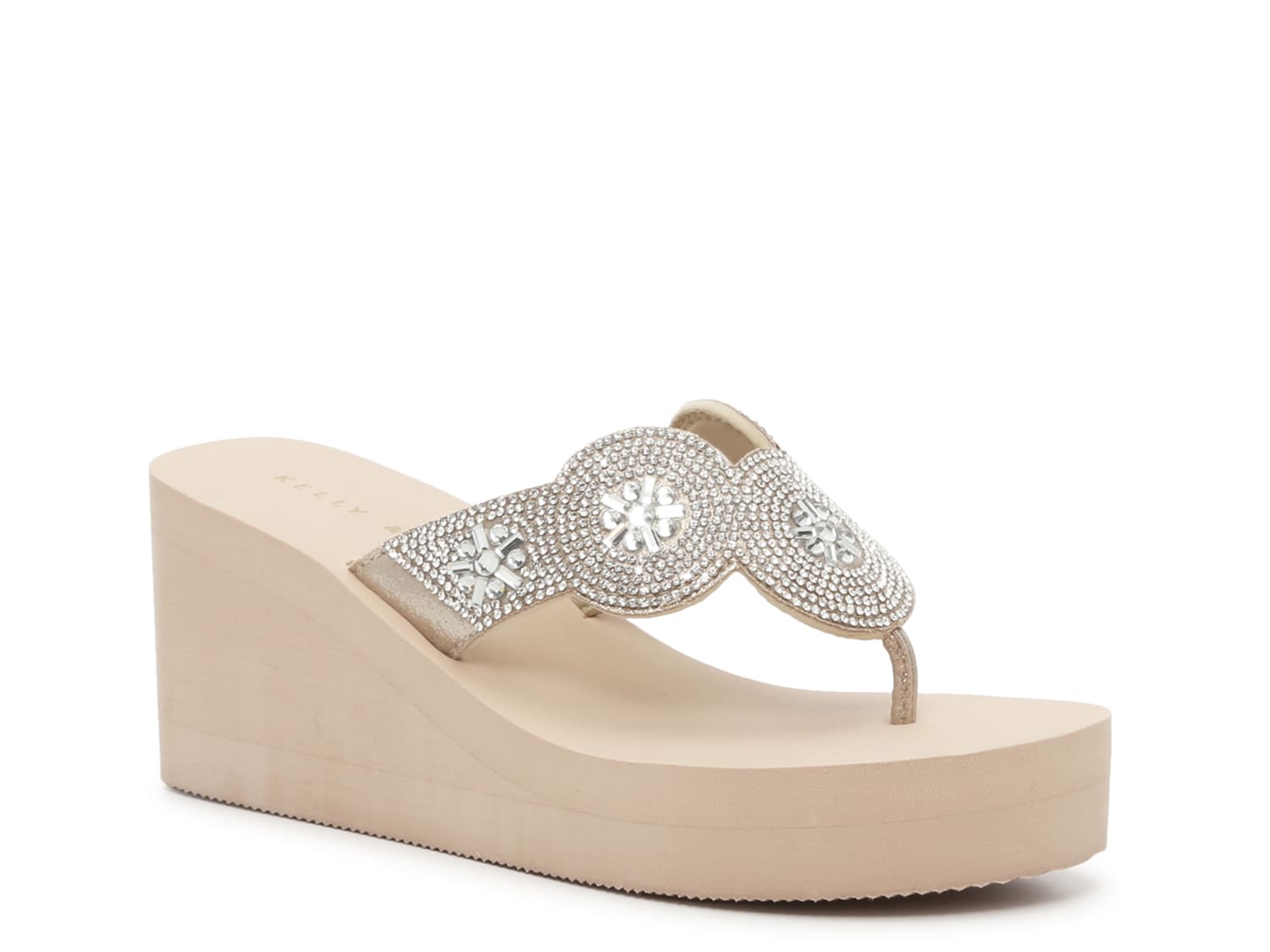 Kelly & Katie Ammie Wedge Flip Flop - Free Shipping | DSW