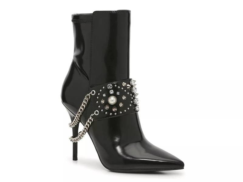 charles david women's scorch studded leather boots