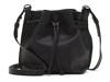 Jose Leather Bucket Bag Black view