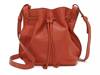 Jose Leather Bucket Bag Rust Red view