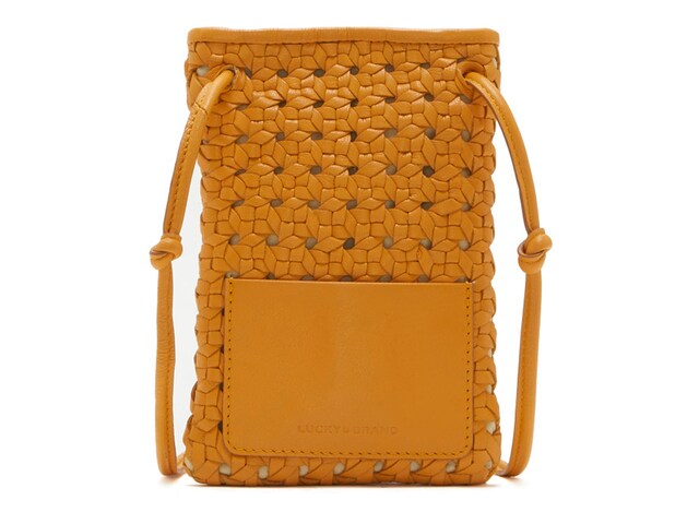 Lucky Brand Zule Leather Phone Crossbody Bag | DSW