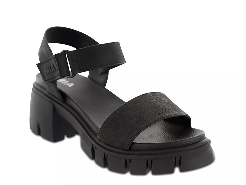 Mia deana sandal on sale black