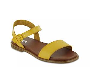 Shop Women s Yellow Flat Sandals DSW