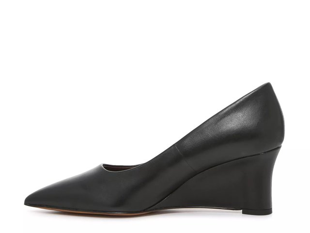 Franco sarto black wedge sales pump