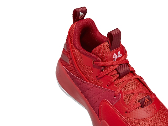 Fashion Red High Basketball Shoes for Men Platform Cushioning