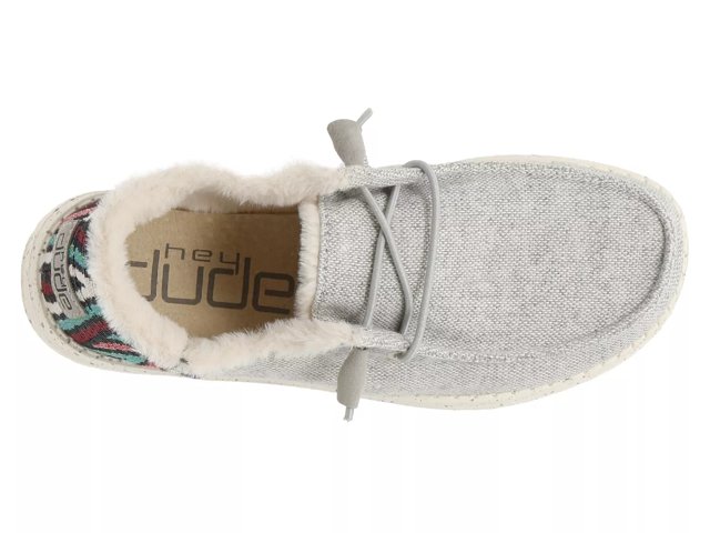 Hey dude 2025 fuzzy shoes womens