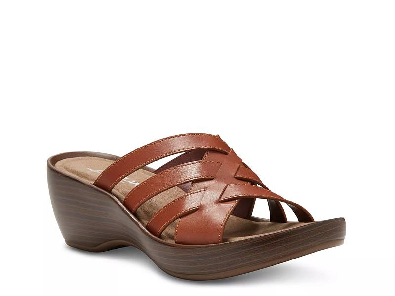 Soul Naturalizer Goodtimes-Mule Wedge Sandals - Macy's