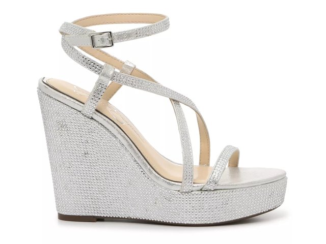 Dsw silver wedges best sale