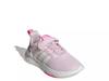 Adidas pink hot sale kids shoes