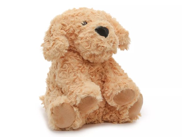 Golden Puppy Warming Stuffed Animal