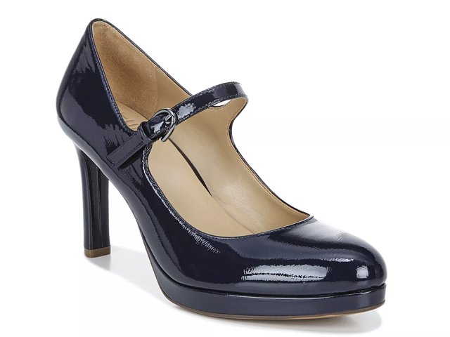 Naturalizer navy pumps sale