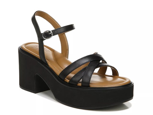 Dsw black shop chunky heel