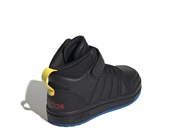 Adidas mid top black discount