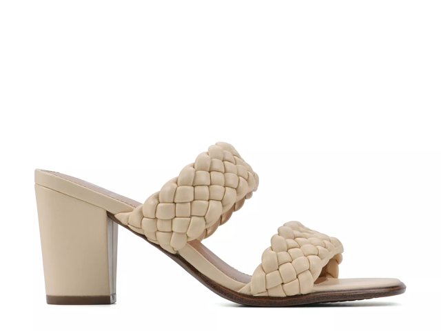 White mountain outlet block heels