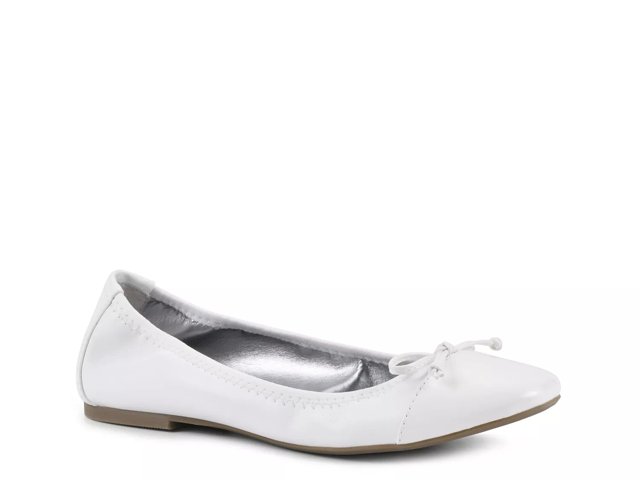 Dsw white flats on sale