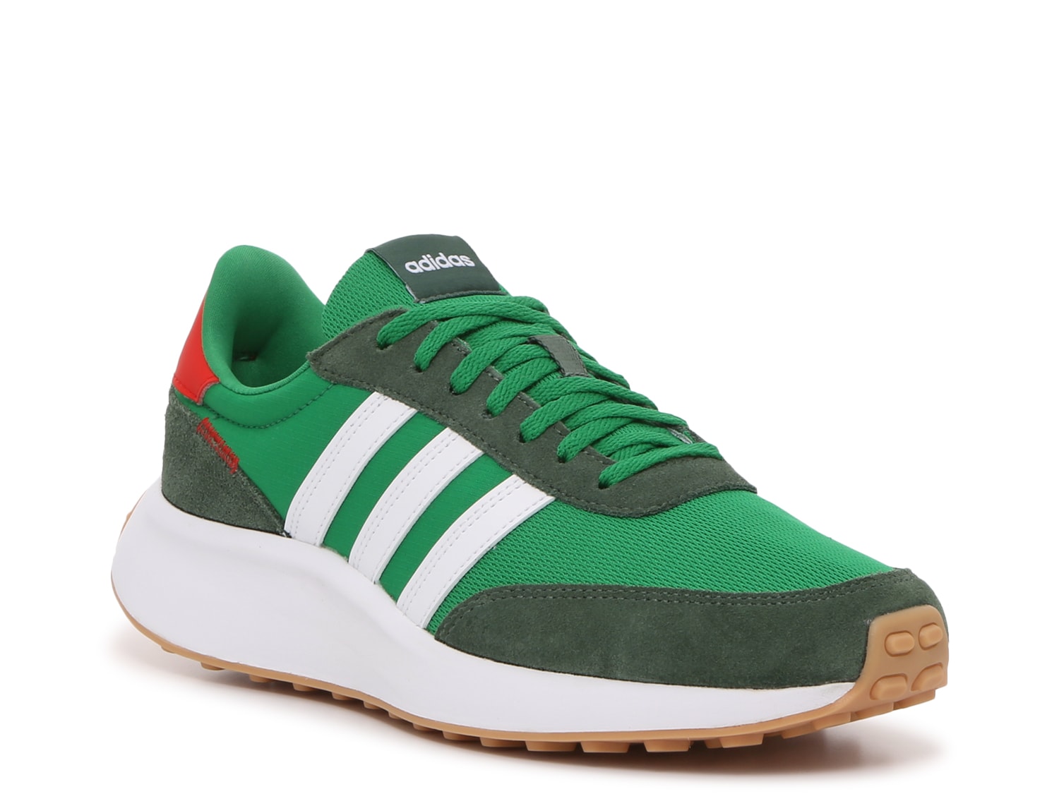 green adidas running shoes