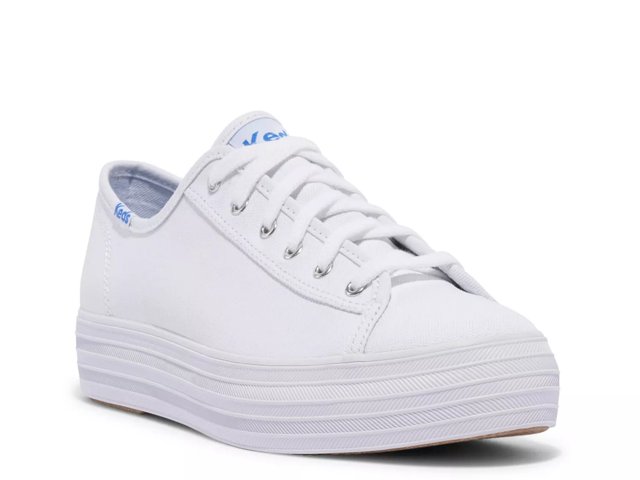 Triple kick white platform sneakers on sale