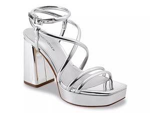 Dsw silver store block heels