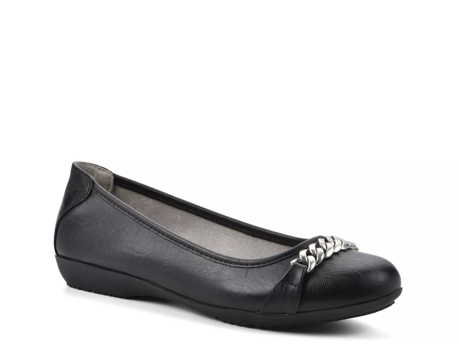 Cliffs by White Mountain Charmed Ballet Flat | Women's | Black | Size 8 | Flats