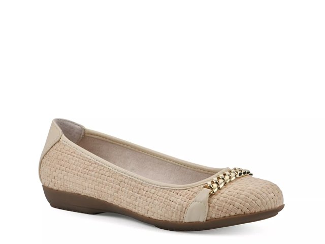 White mountain outlet ballet flats