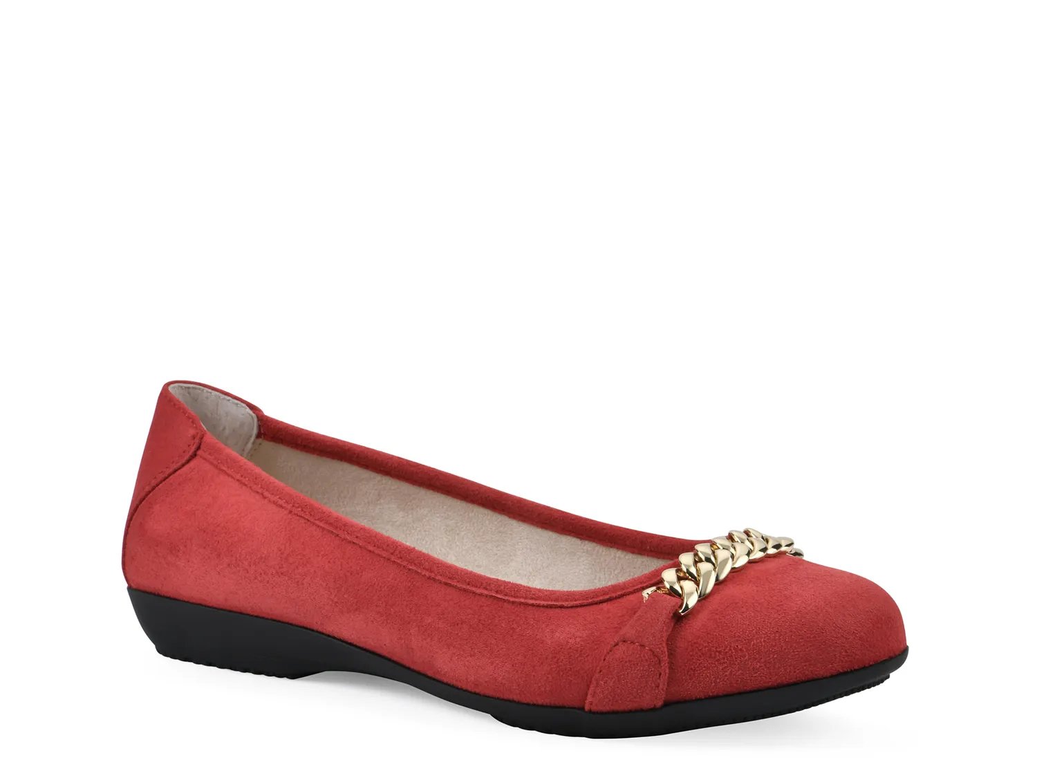 Cliffs by White Mountain Charmed Ballet Flat | Women's | Red | Size 11 | Flats